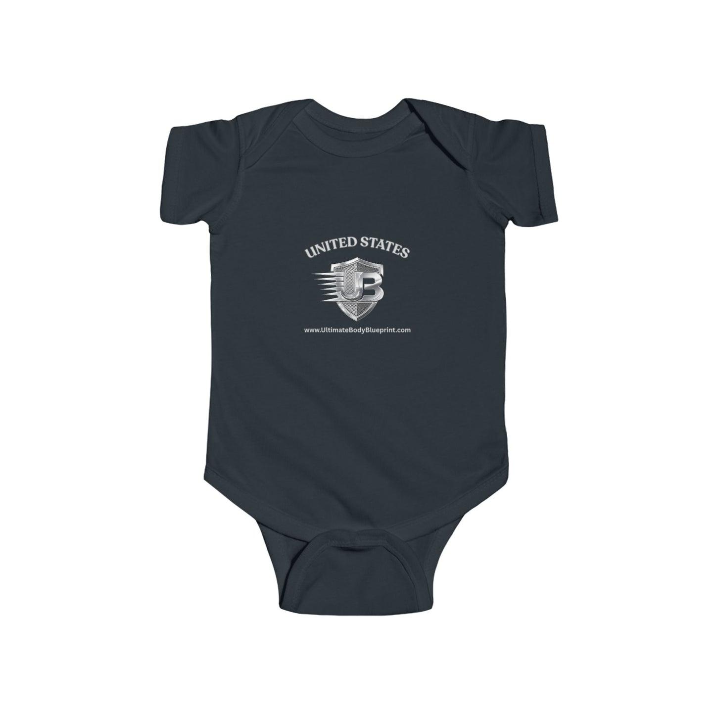 Infant Bodysuit - United States Shield Emblem (Military/Patriotic Baby Gift)