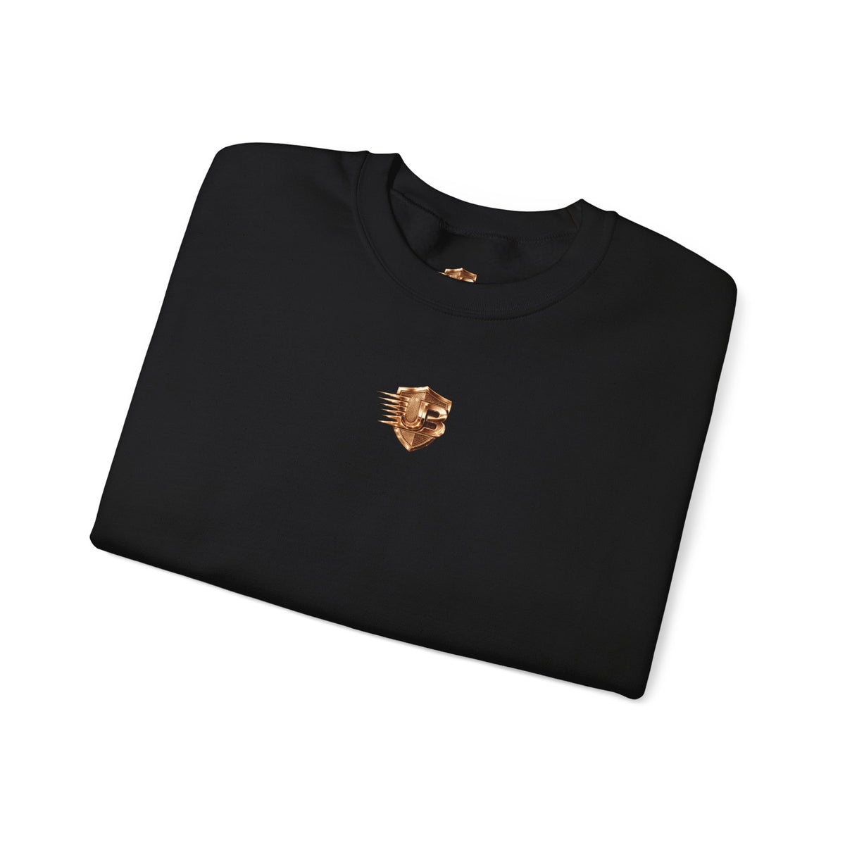 Ultimate Body Crewneck Sweatshirt — Vintage Bronze Emblem Graphic