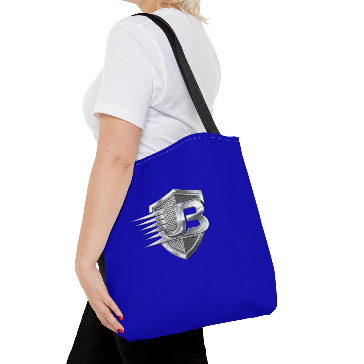 Blue Shield Logo Tote Bag — Branded Monogram AOP Tote