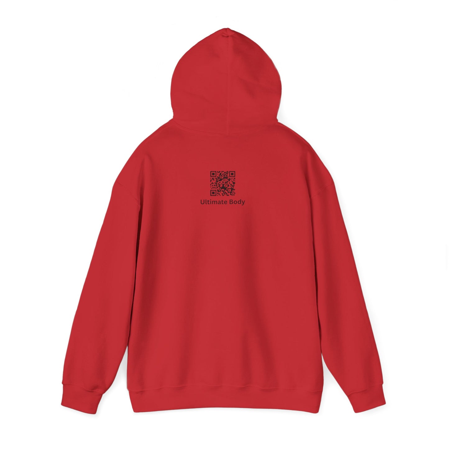 United States Shield Logo Hoodie — Patriotic Red Pullover