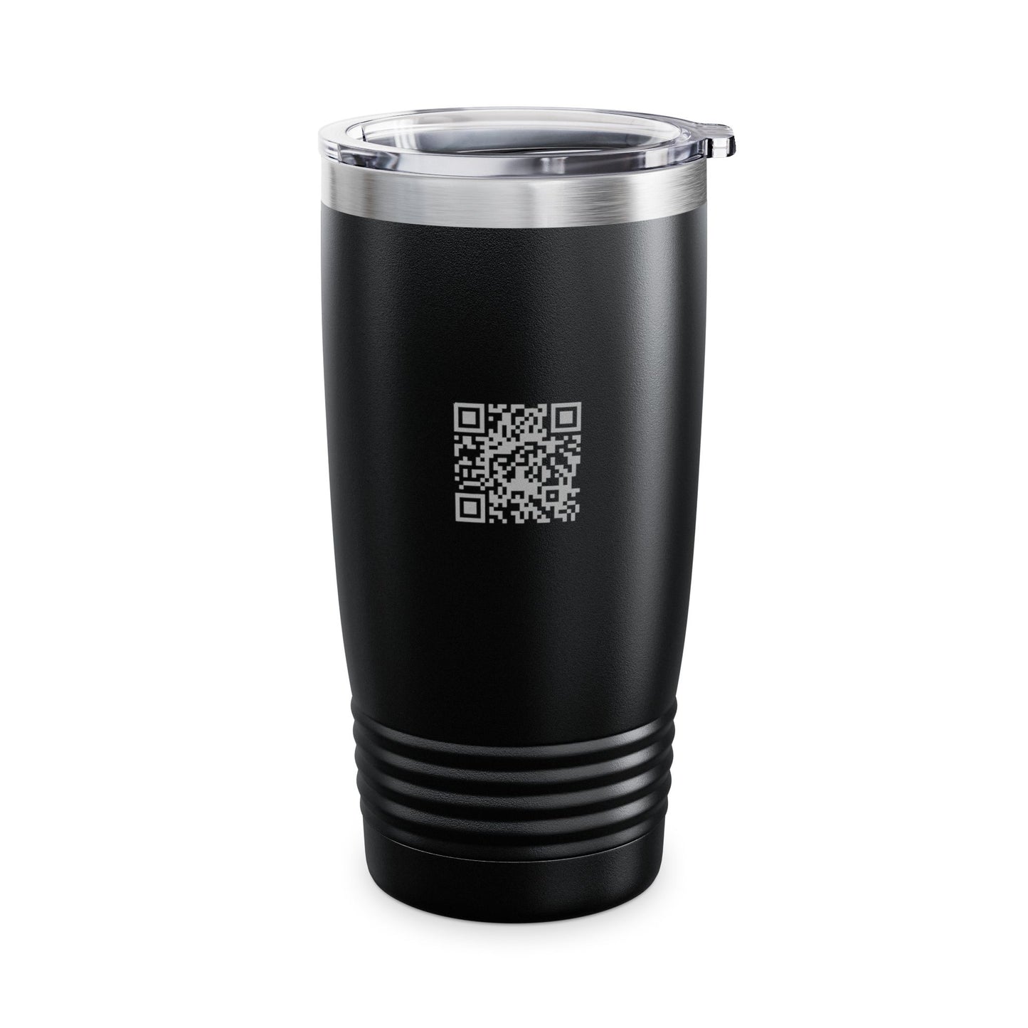 20oz Ringneck Tumbler – Insulated Travel Cup with Metallic Shield Logo