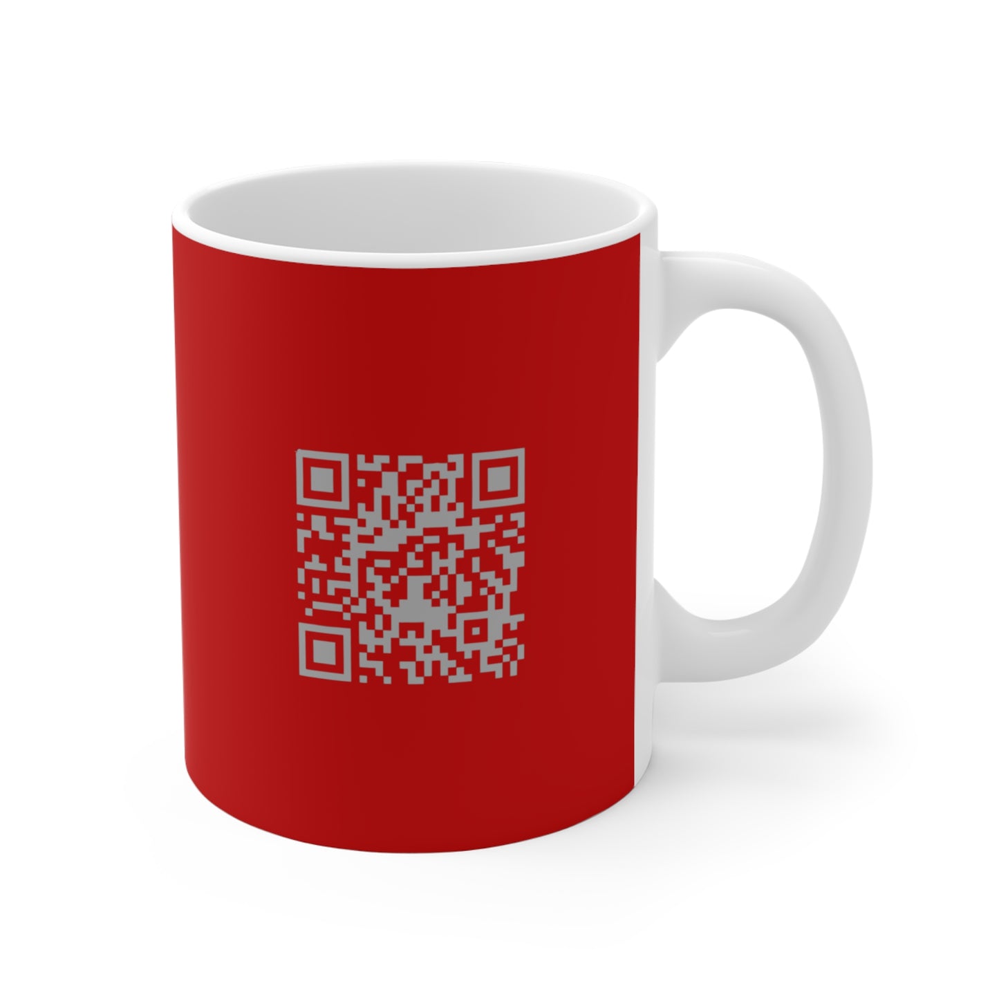 UB Shield Logo Coffee Mug — Red 11oz Branded Team Mug