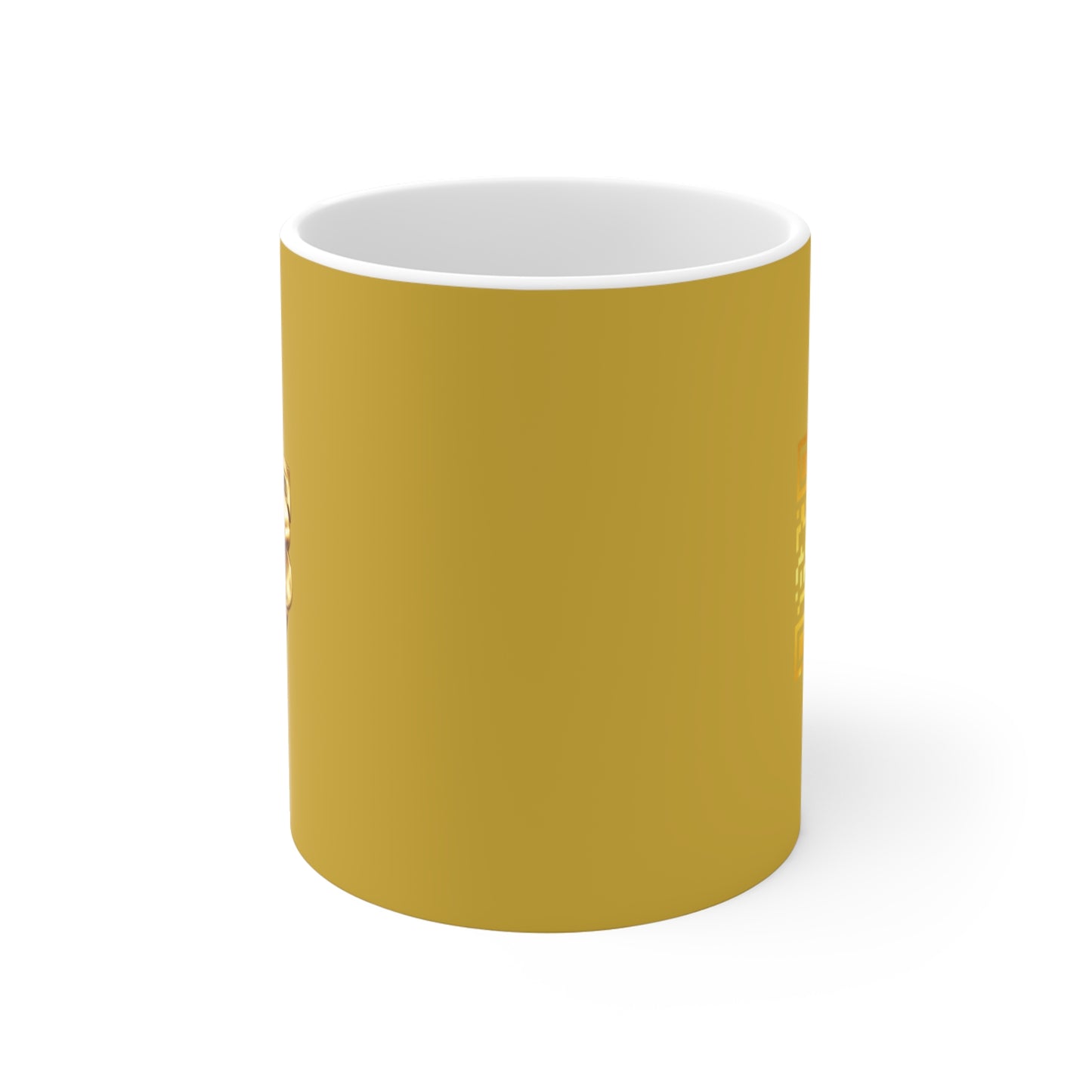 Gold Shield Emblem Mug — Vintage Racing Crest Coffee Cup