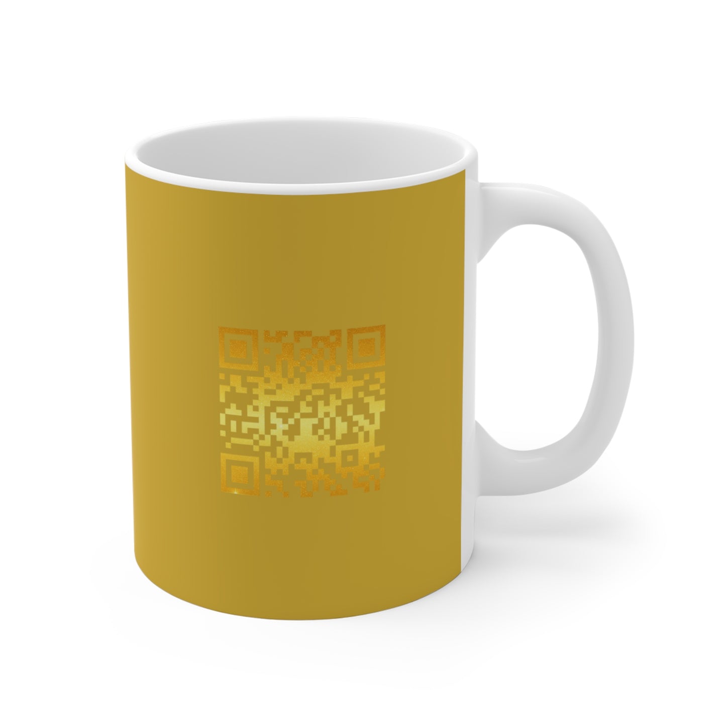 Gold Shield Emblem Mug — Vintage Racing Crest Coffee Cup