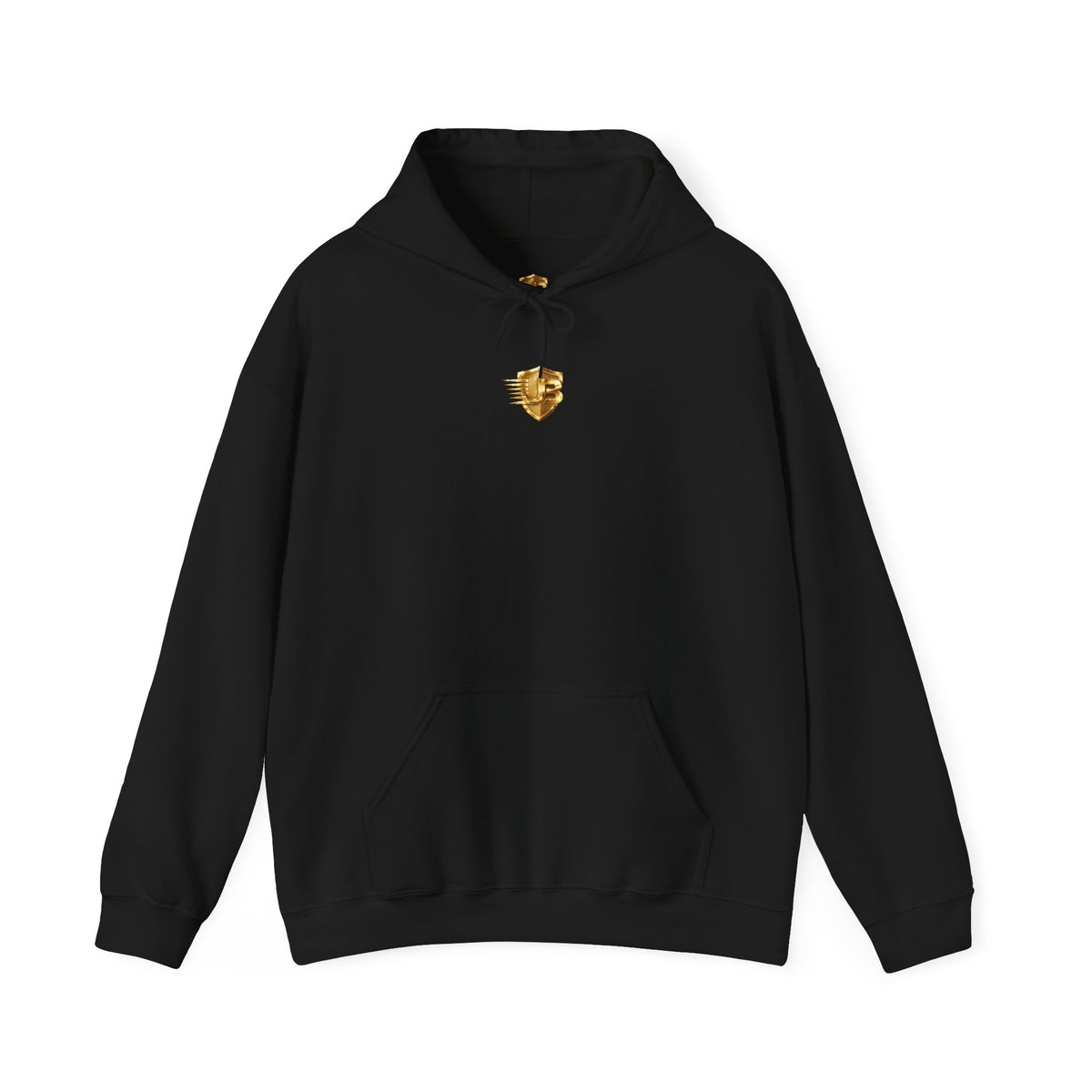 Hoodie — Gold Shield Crest "Ultimate Body" Pullover