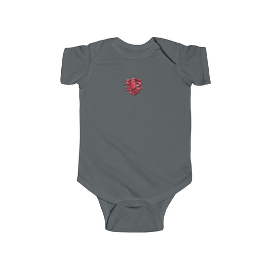 Infant Bodysuit - 'United States' Vintage Shield Baby Onesie (Military Patriotic Newborn Gift)