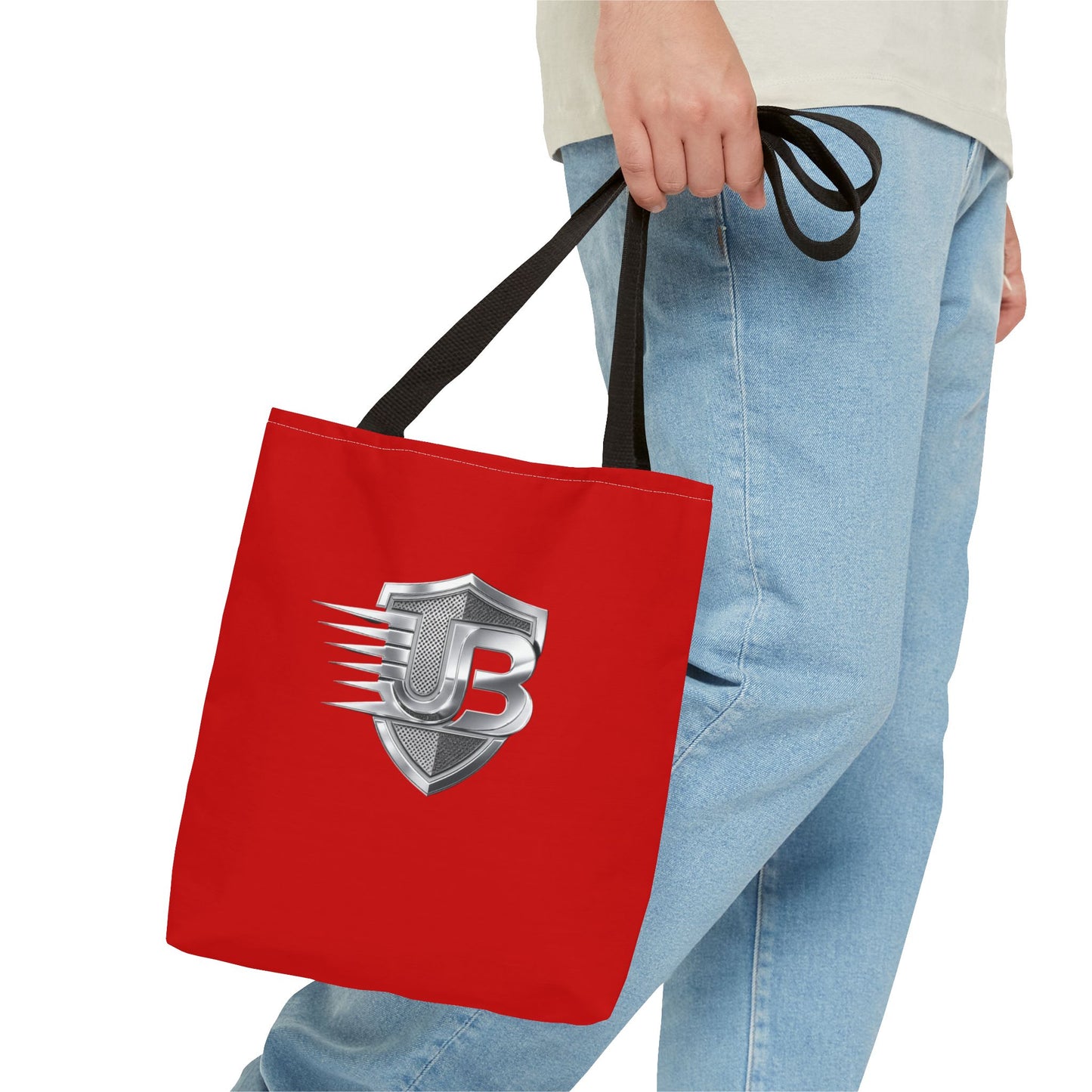 Ultimate Body Tote Bag — Red QR Logo Gym/Activewear Tote