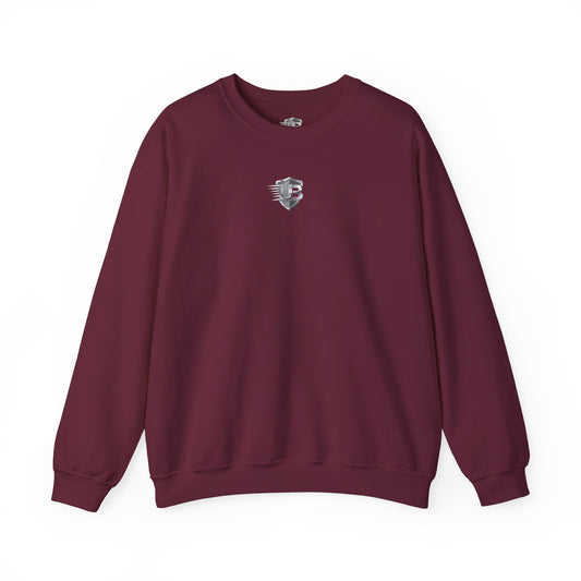 United States Speed Emblem Sweatshirt — Patriotic Vintage Racing Crewneck