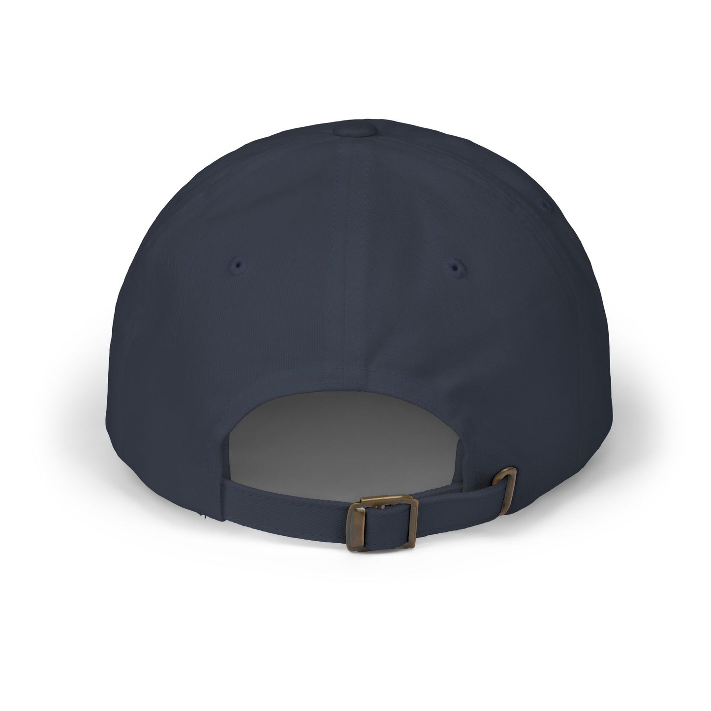 Shield Emblem Dad Cap — Distressed Vintage Patch Baseball Hat