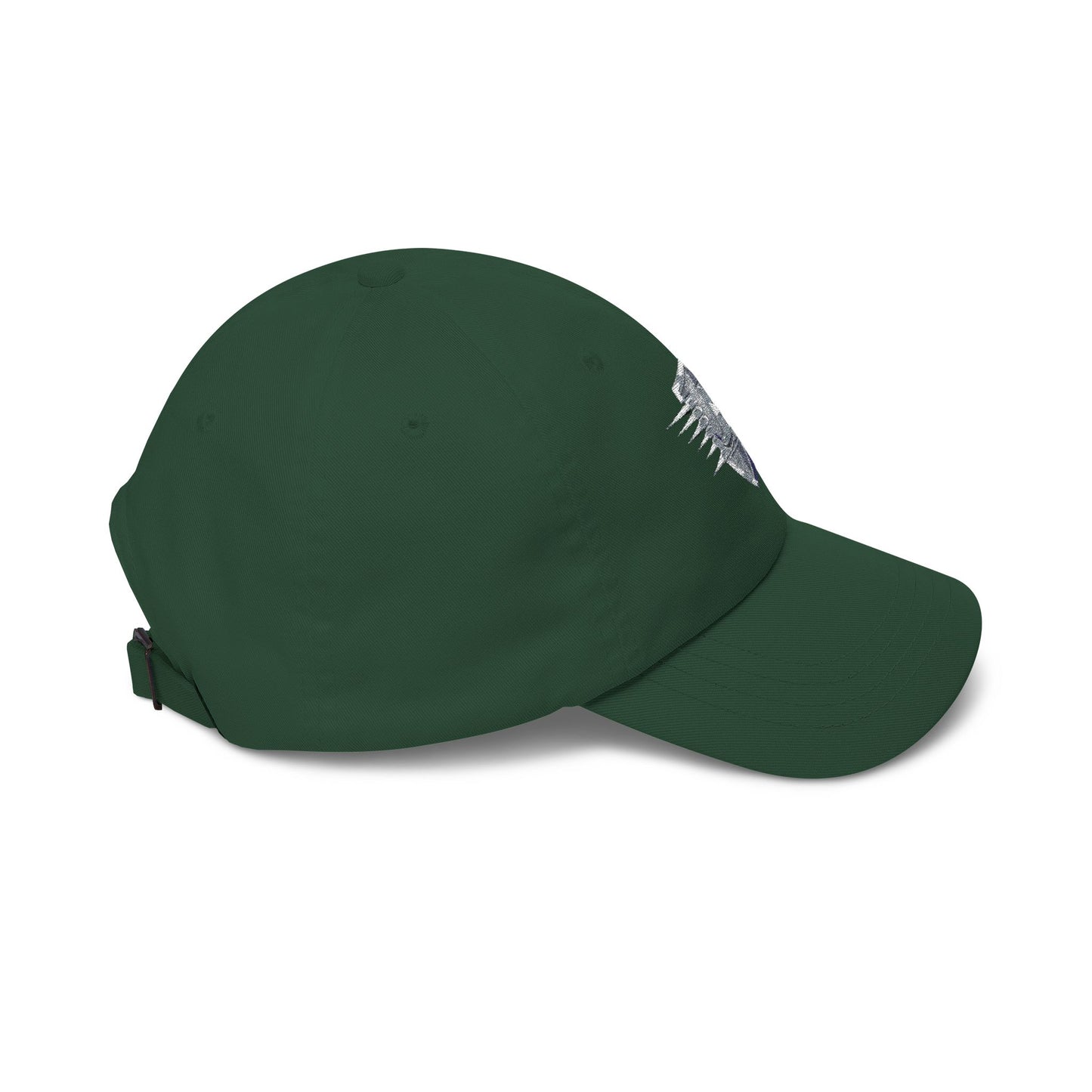 Vintage Shield Dad Cap – Retro Speed Emblem Baseball Hat