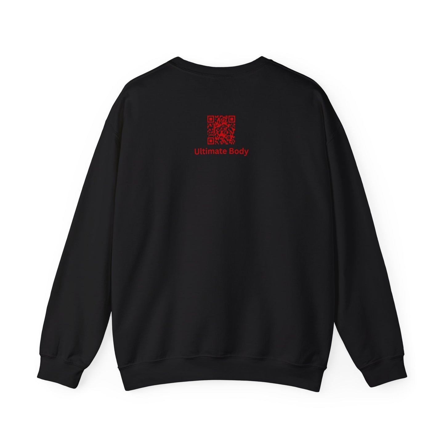 United States Blaze Logo Crewneck Sweatshirt — Red Emblem Athletic Pullover