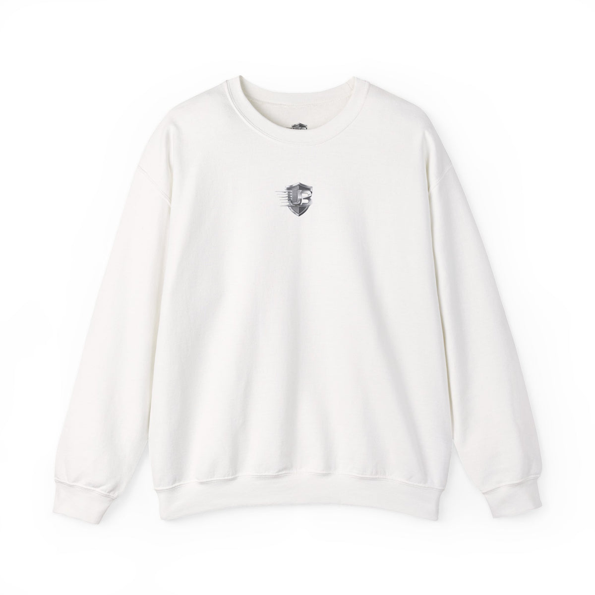 Crewneck Sweatshirt — Minimal QR Logo "Ultimate Body"