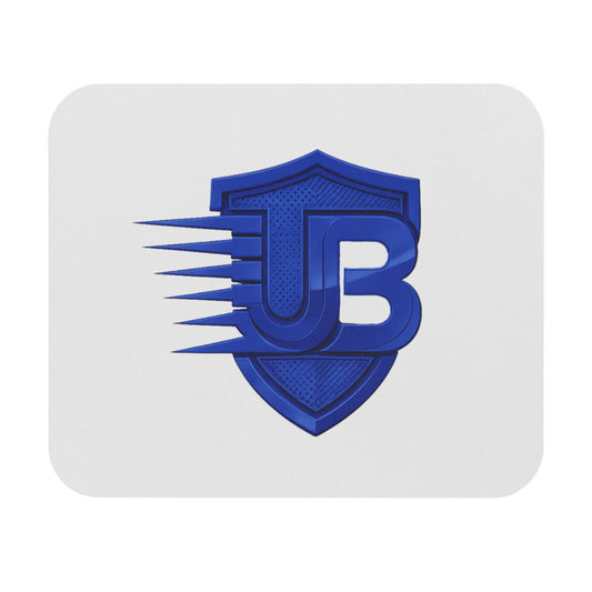 Mouse Pad — Blue Shield 'UB' Logo Gaming Desk Mat