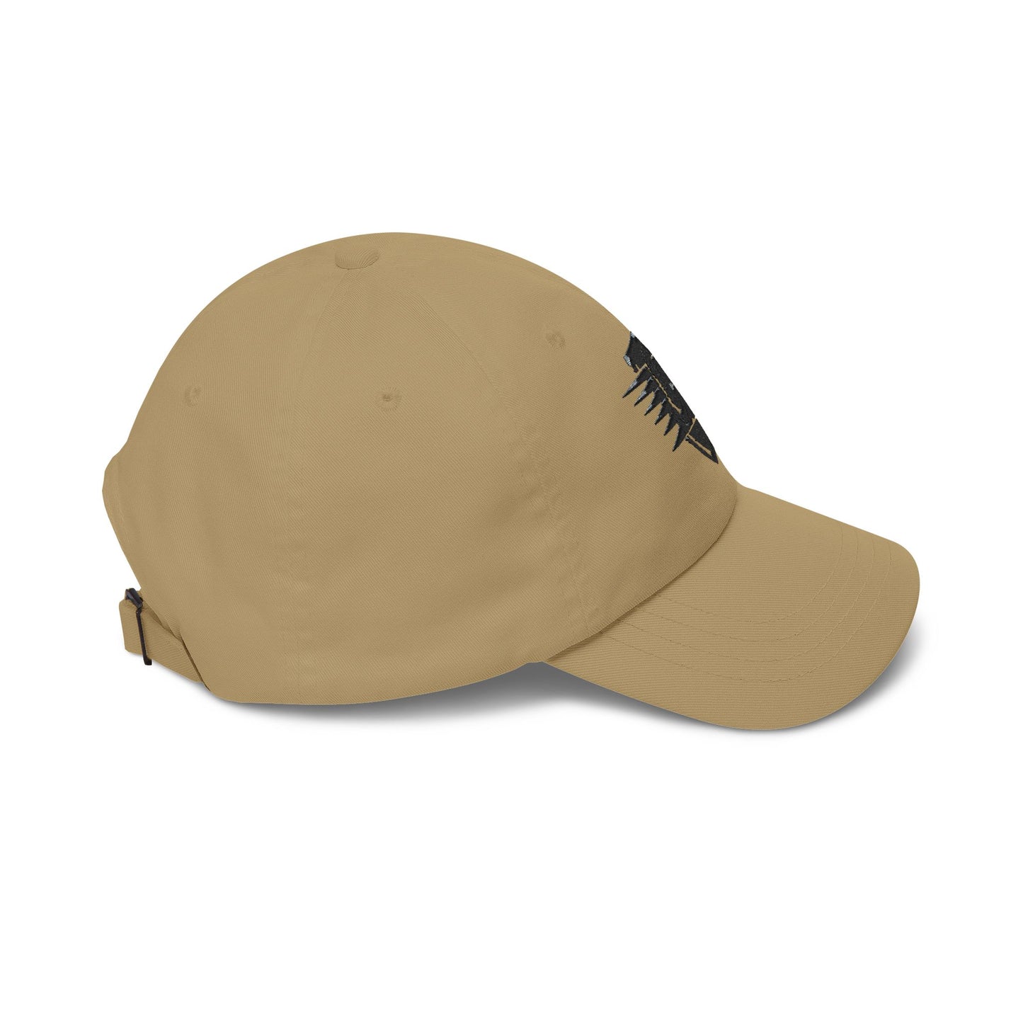 US Shield Distressed Logo Dad Cap — Vintage Military Patch Baseball Hat
