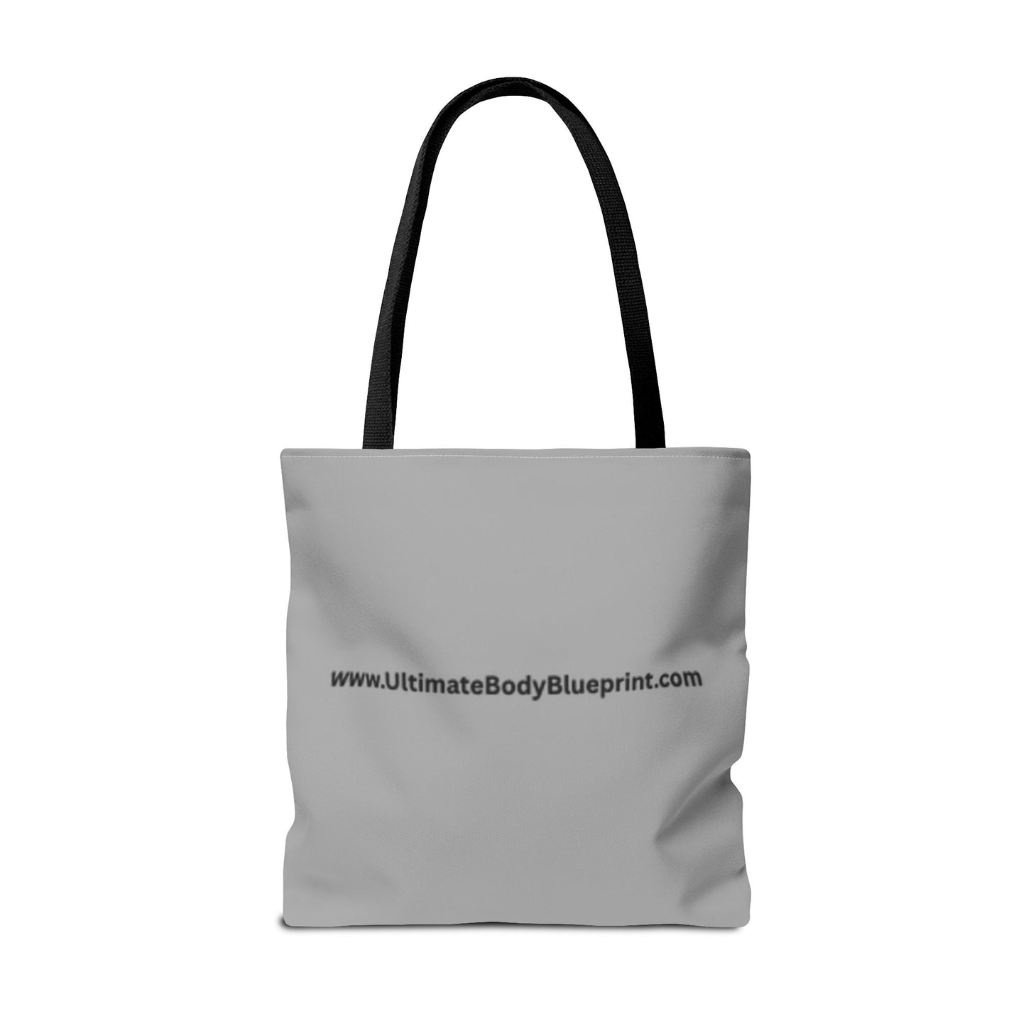 Urban Shield Logo Tote Bag — Branded Grey All-Over Print Tote