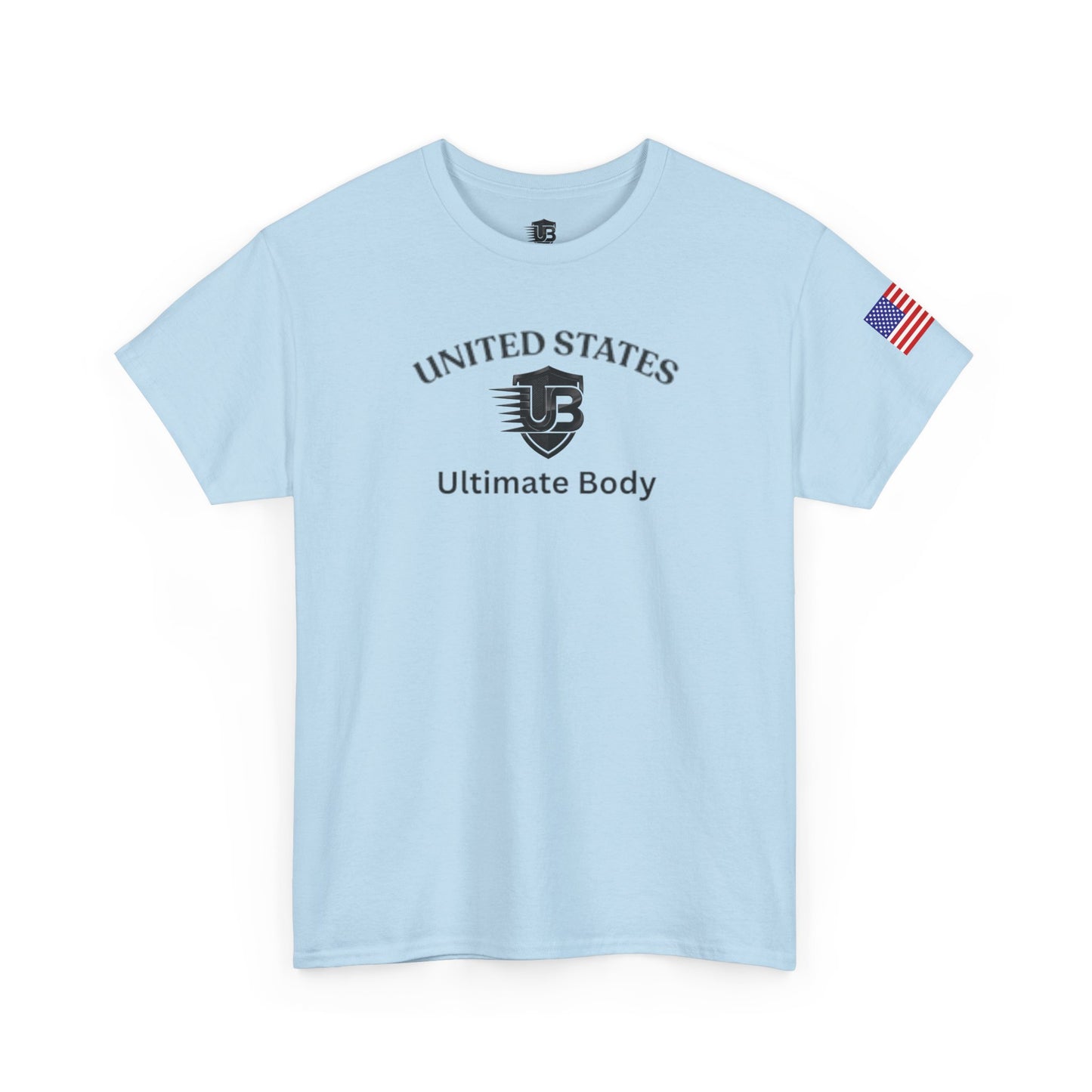 United States Logo Tee — Ultimate Body Blueprint Fitness Shirt