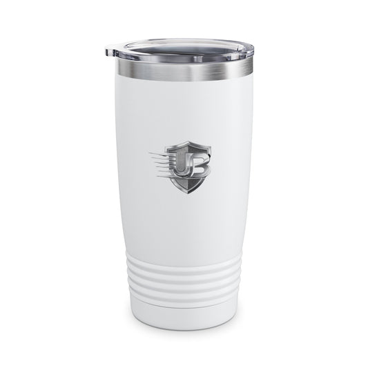20oz Ringneck Tumbler with Shield Logo – Stainless Insulated Travel Cup