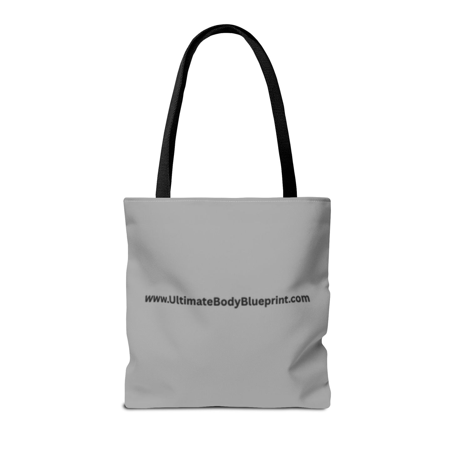 Urban Shield Logo Tote Bag — Branded Grey All-Over Print Tote