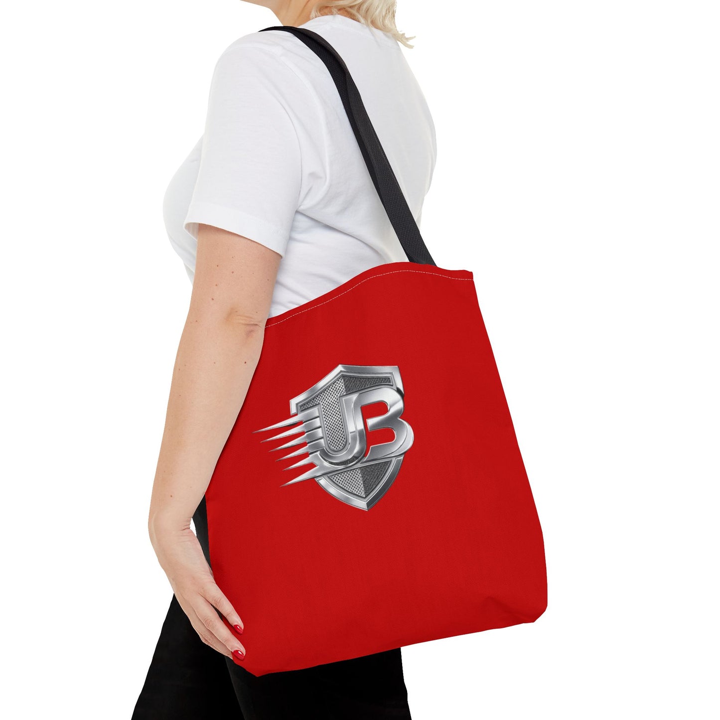 Ultimate Body Tote Bag — Red QR Logo Gym/Activewear Tote