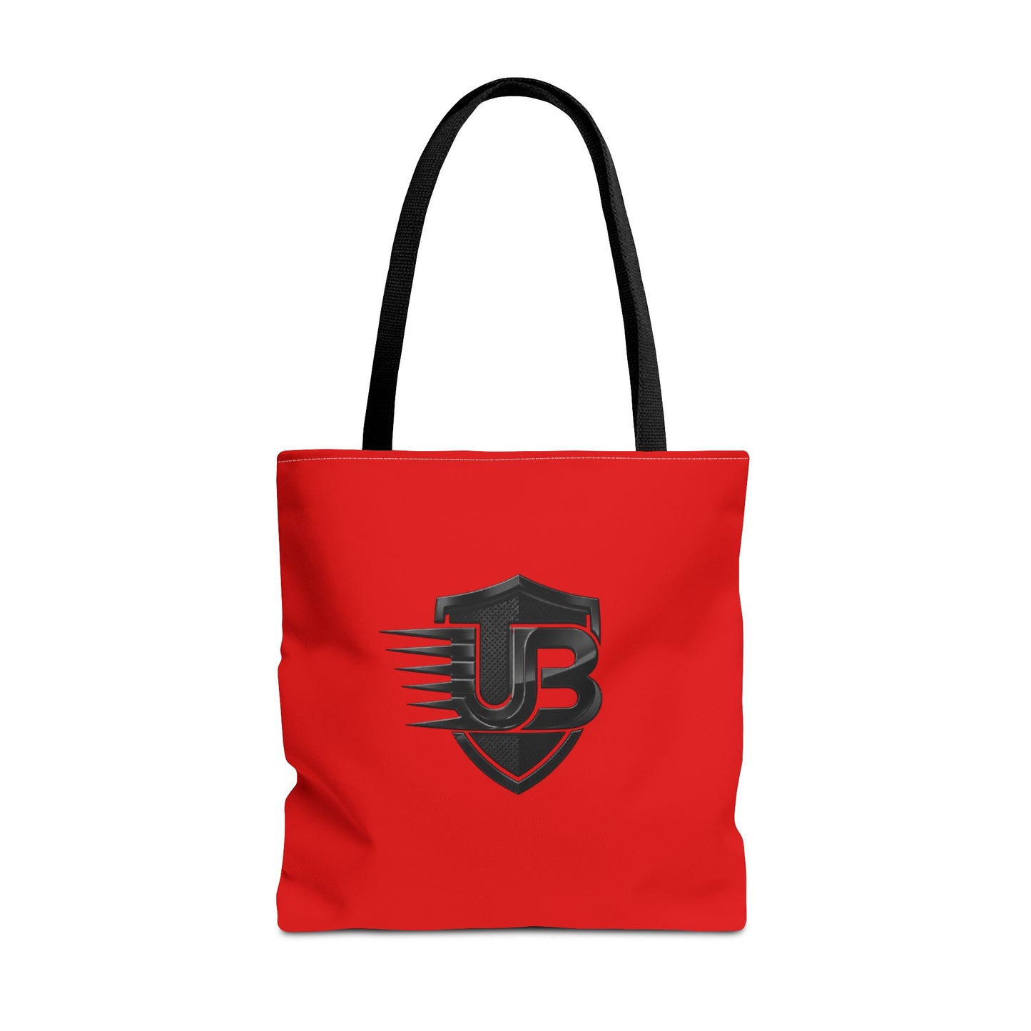 Red Shield Logo Tote Bag — UB Emblem All-Over Print