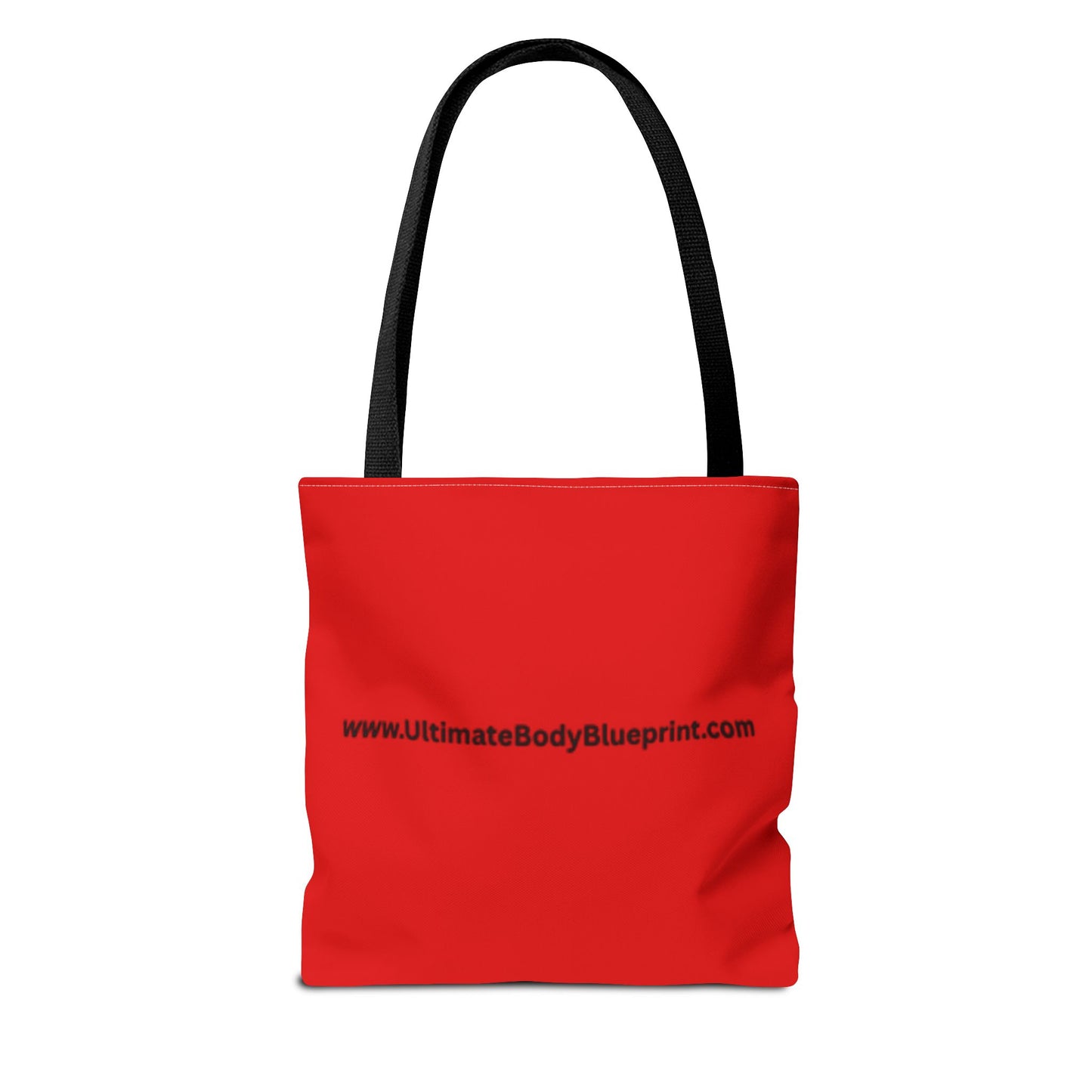 Red Shield Logo Tote Bag — UB Emblem All-Over Print